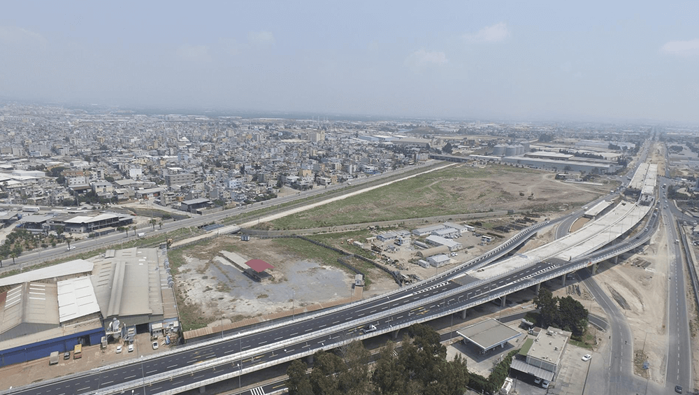 Mersin Seaport Cross Road's Bridge