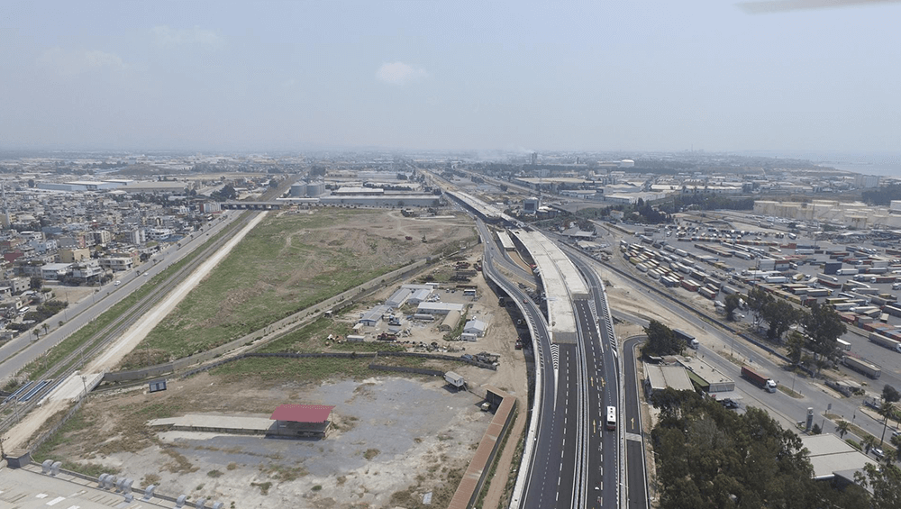 Mersin Seaport Cross Road's Bridge