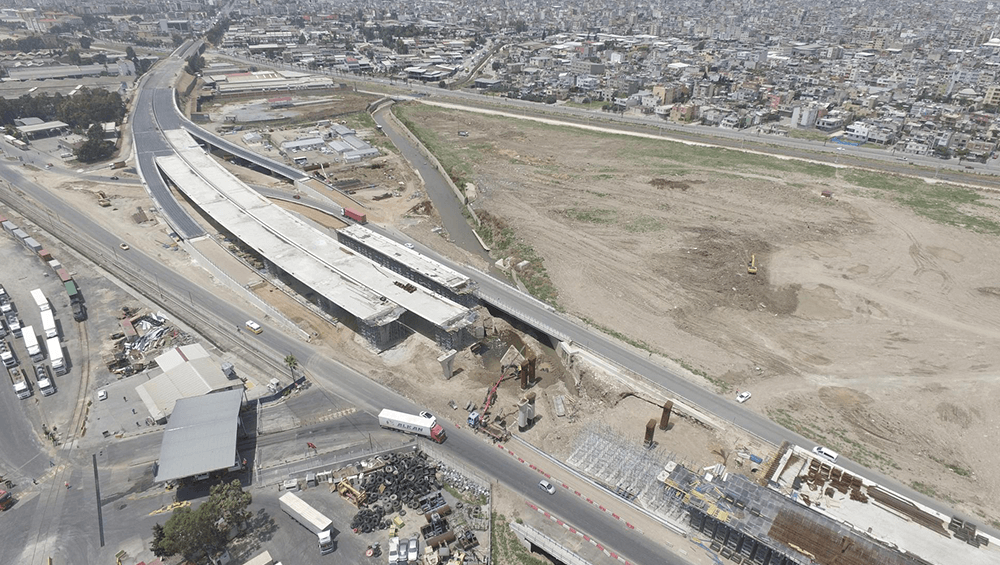 Mersin Seaport Cross Road's Bridge